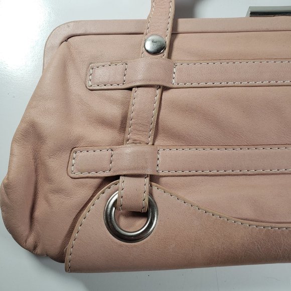 Vintage Cynthia Rawley Pink Blush Short Strap Purse - Picture 6 of 13